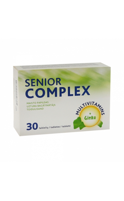 SENIOR COMPLEX, 30 tablečių